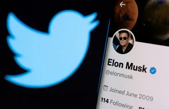 Ілан Маск вырашыў правесці рэбрэндынг Twitter / Reuters
