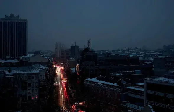 Киев после российского обстрела 23 ноября / Reuters
