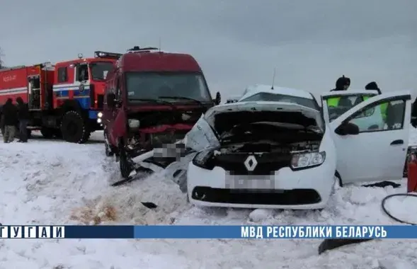 На месте аварии / vk.com/vitebsk__jai