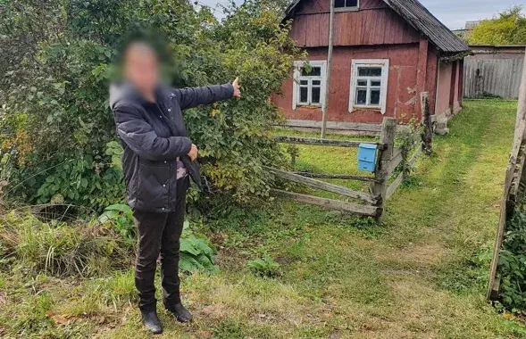 Дом, дзе ўтрымлівалі выкрадзеную жанчыну /&nbsp;sk.gov.by
