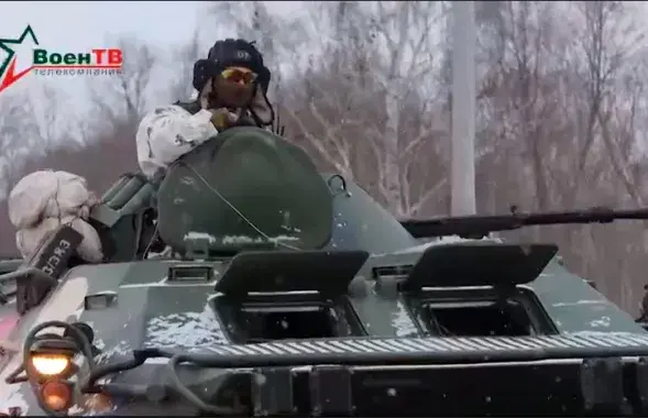 Беларускія вайскоўцы завяршылі праверку боегатоўнасці / кадр з відэа
