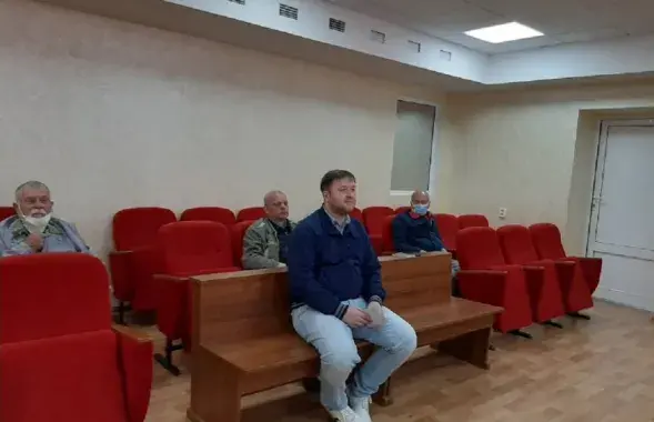 Яўген Валадашчук у зале суда / gs.by​