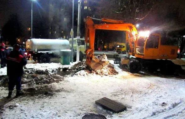В Орше возобновили отопление / t.me/vitenergo