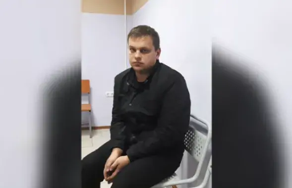 Задержанный за нападение на милиционера / Скриншот с видео МВД​
