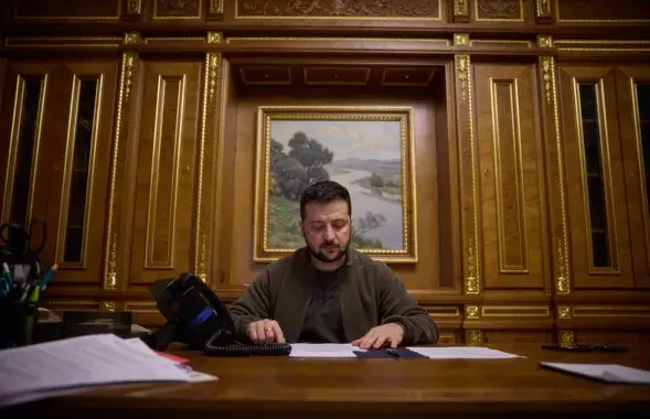 Уладзімір Зяленскі / @V_Zelenskiy_official
