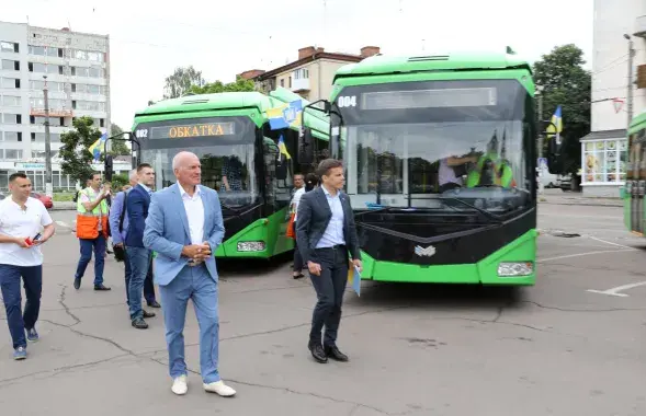 На &quot;аглядзе&quot; беларускіх тралейбусаў у Жытоміры