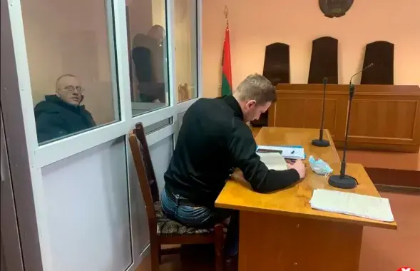 Юрый Зянковіч на судзе / mlyn.by
