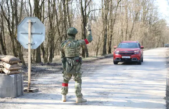 Блокпост на поўдні Беларусі / sb.by
