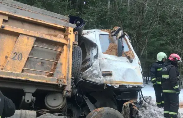 Аўтааварыя пад Смалявічамі