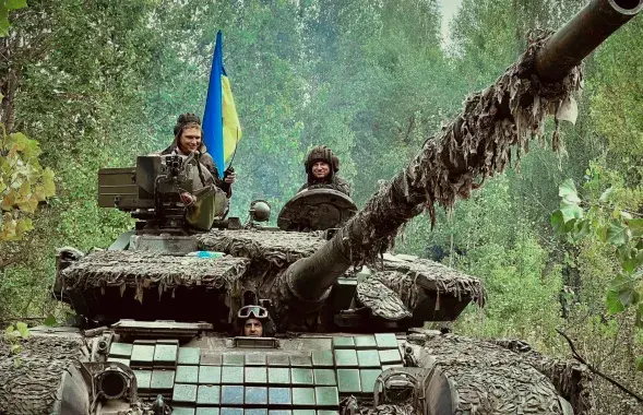 Украинские военные
