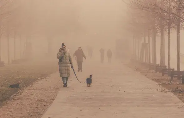 Туман у горадзе