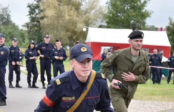 Міліцыя актыўна ўдзельнічае ў рэпрэсіях