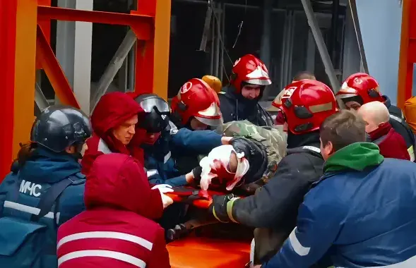 Адзін чалавек сур'ёзна пацярпеў падчас выбуху