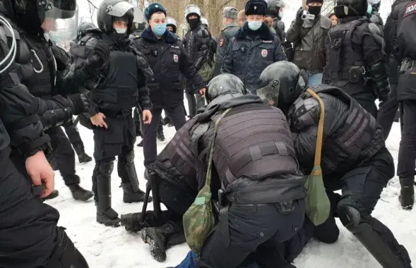 Задержание в Пскове
