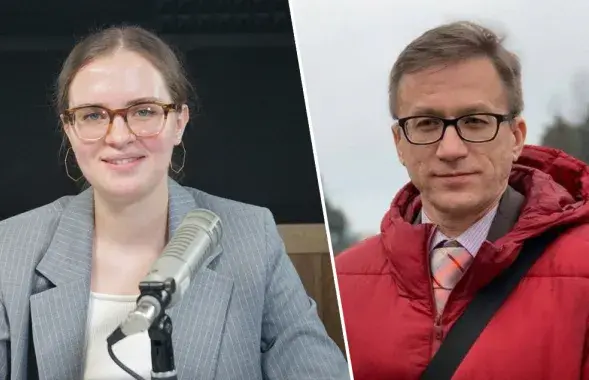 Юльяна Шаметавец і Раман Кісляк / калаж Еўрарадыё
