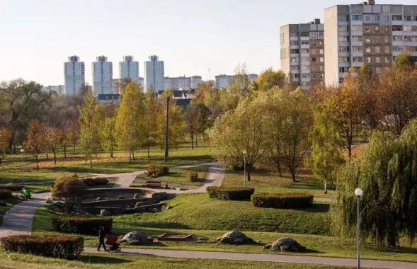 Парк Паўлава ў Мінску, ілюстрацыйнае фота
