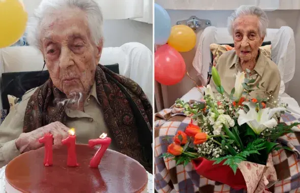 Мария Браньяс отпраздновала свое 117-летие
