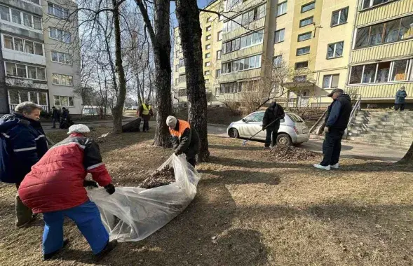 Минск в марте
