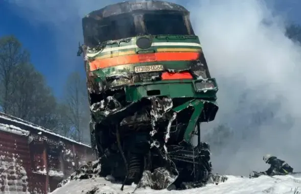 Лакаматывам, які ў 2023-м падарвалі на Браншчыне, кіравала беларуская брыгада
