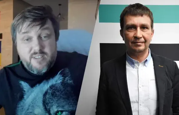 Александр "BalaganOFF" Рыков и Змитер Лукашук
