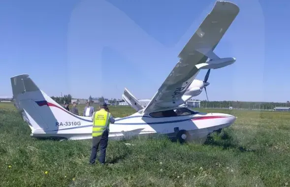 Беларускі самалёт у Калузе
