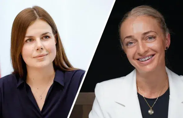 Стася Глинник и Анжелика Мельникова
