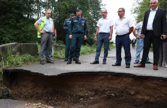 Стыхія нарабіла бяды на Гродзеншчыне
