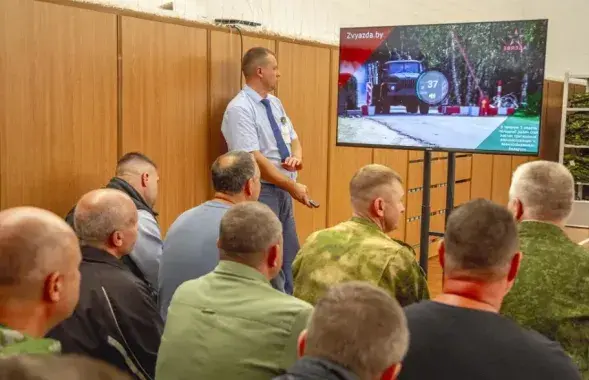 Збор ваеннаабавязаных войскаў тэрабароны ў Віцебскай вобласці
