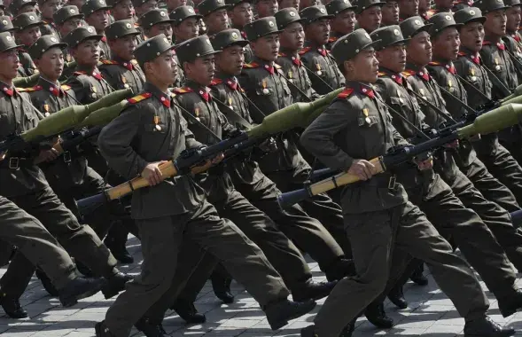 Солдаты из Северной Кореи прибыли в Россию.
