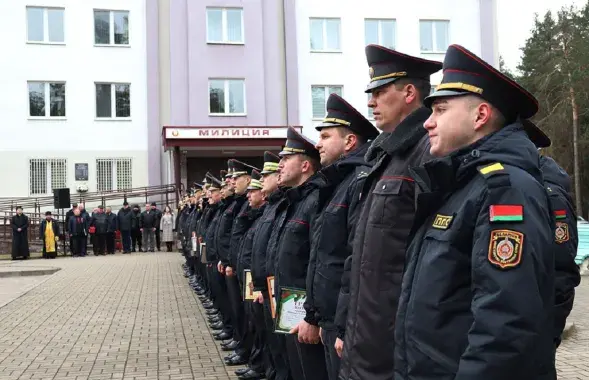 Астравецкія міліцыянеры
