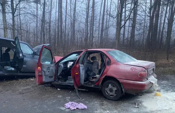 На месцы аварыі
