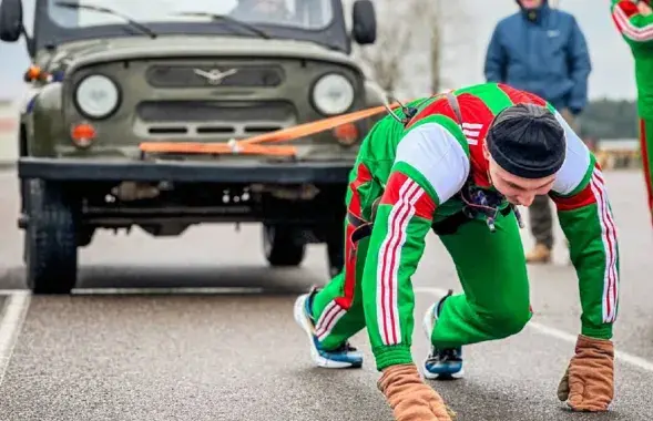 Беларускія вайскоўцы на трэніроўцы
