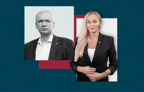 Анжелика Мельникова и Павел Латушко
