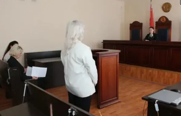 Суд над прадпрымальніцай прайшоў на выязным пасяджэнні на юрыдычным факультэце Гродзенскага ўніверсітэта
