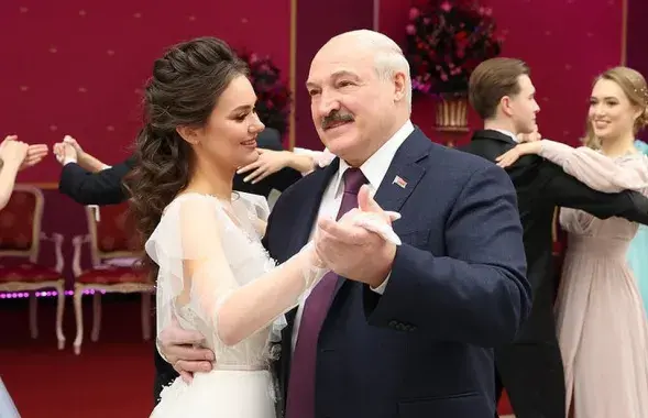 Владлена Зайцева и Александр Лукашенко
