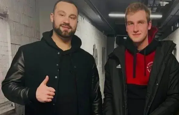 Виталий Дробышевский и Николай Лукашенко
