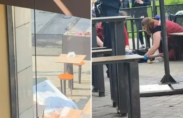 Мужчина умер в минском Burger King

