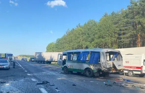 Аварыя ў Бярозаўскім раёне
