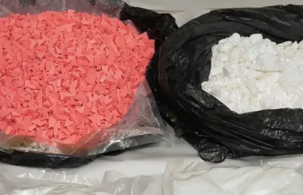 Наркотики, найденные у белорусов
