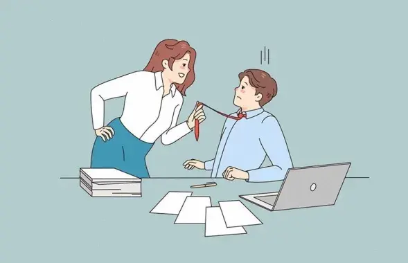 Иллюстрация на тему харасмента
