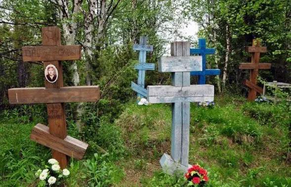 Кладбище в Беларуси
