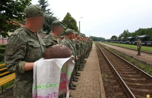 Расійскія вайскоўцы ў Беларусі
