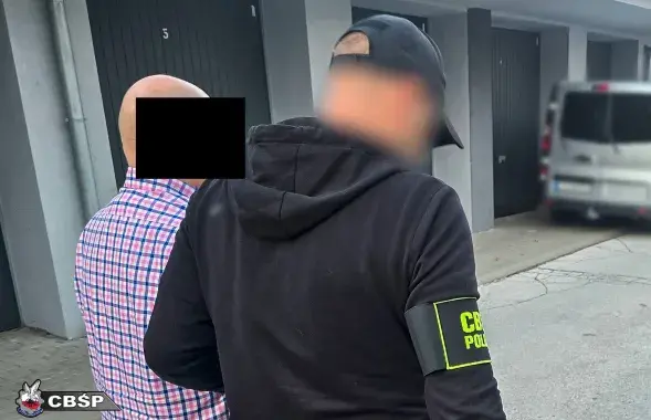 Затрыманні парушальнікаў санкцый у Польшчы
