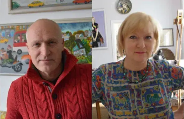 Ігар Рымашэўскі і Людміла Шчамялёва

