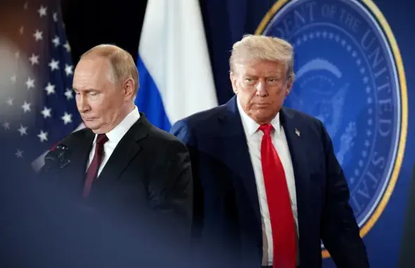 Уладзімір Пуцін і Дональд Трамп

