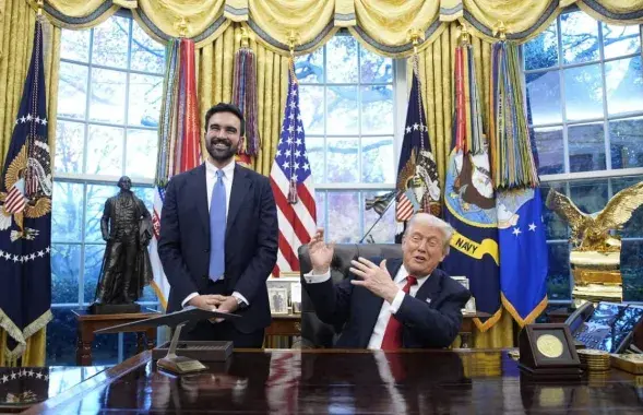 Трамп и Мамдани
