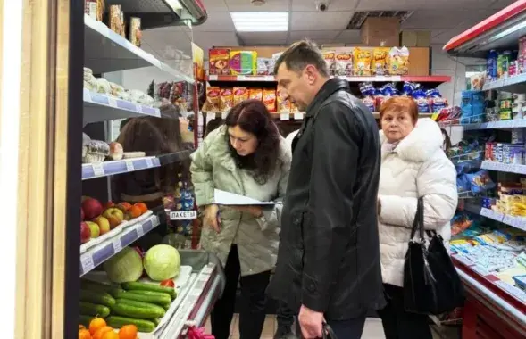 Проверка в столичном магазине

