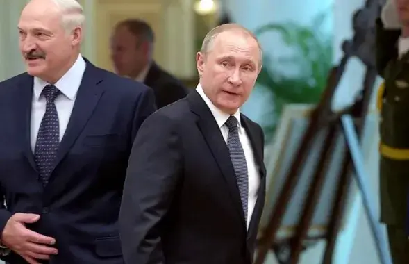 Лукашэнка і Пуцін
