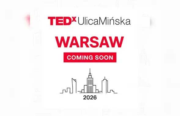 Постер TEDxUlicaMińska
