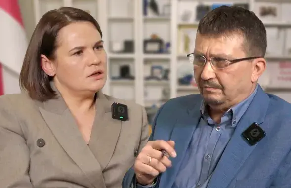 Святлана Ціханоўская, Зміцер Лукашук
